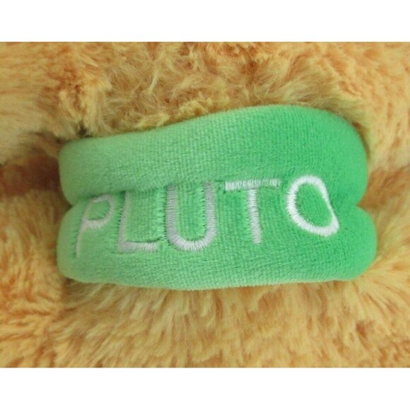 Disney Pluto Plush Yellow Dog Laying Down Floppy 16" Disneyland Resort - Picture 6 of 8